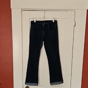 Joe's Jeans Mid-rise Cuffed Slight Distress Sz 31.